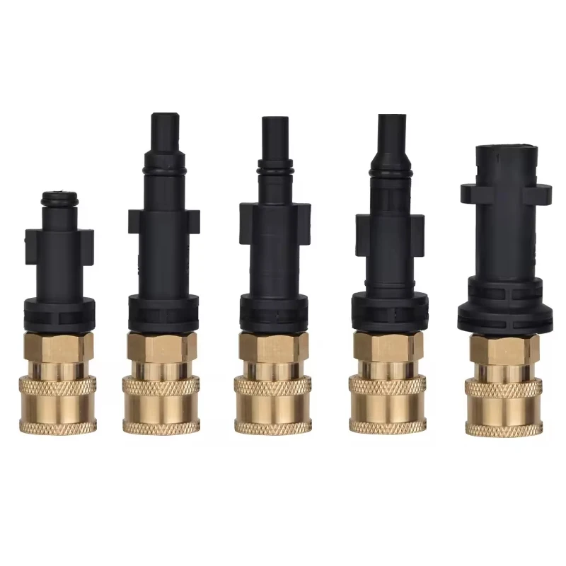 Pressure Washer Adaptor 1/4"Quick Release Connect to Water Gun for Karcher LAVOR Bosch Parkside Car Washing