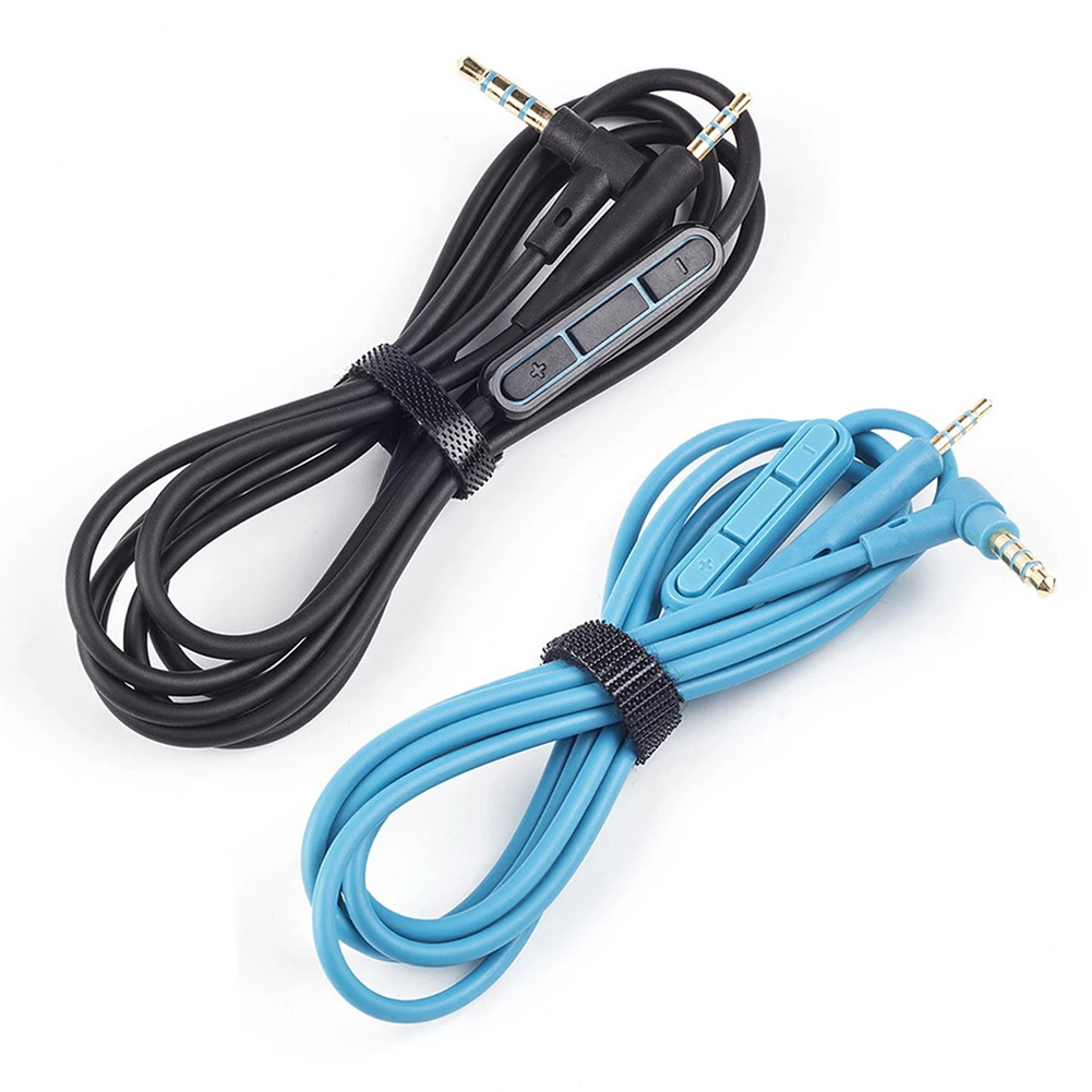 Audio Extension Cable with Inline Mic Volume Control for Headphones
