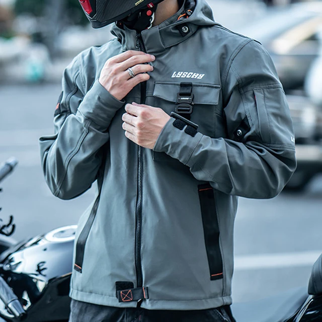 Chaqueta de montar en moto para las 4 estaciones, artículos de motocicleta,  ropa de moto para hombre, anticaída, Motocross, todoterreno - AliExpress