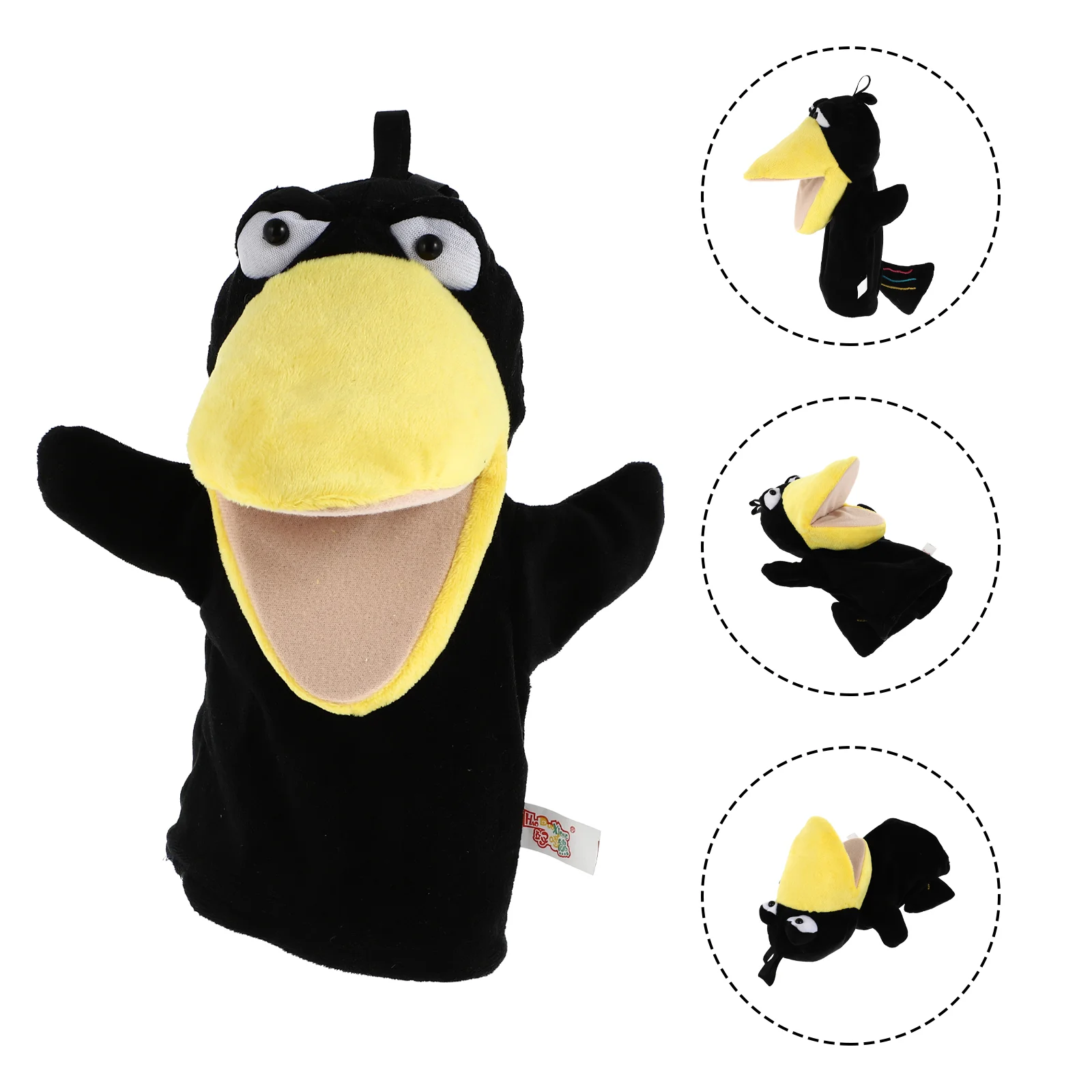 

Nuobesty Animal Hand Puppets - Fox Plush Puppet with Movable Mouth for Storytelling