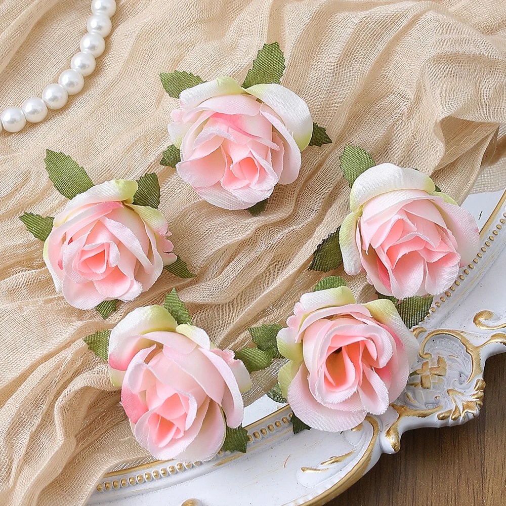 10/20pcs Rose künstliche Blumen Seide gefälschte Blumen Köpfe für zu Hause Raum dekor Hochzeits dekoration DIY Handwerk Girlande Geschenk zubehör – Detail 11