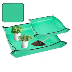 Foldable Indoor Gardening and Transplant Mat - Portable Square Planting Mat and Potting Tray (3 sizes)