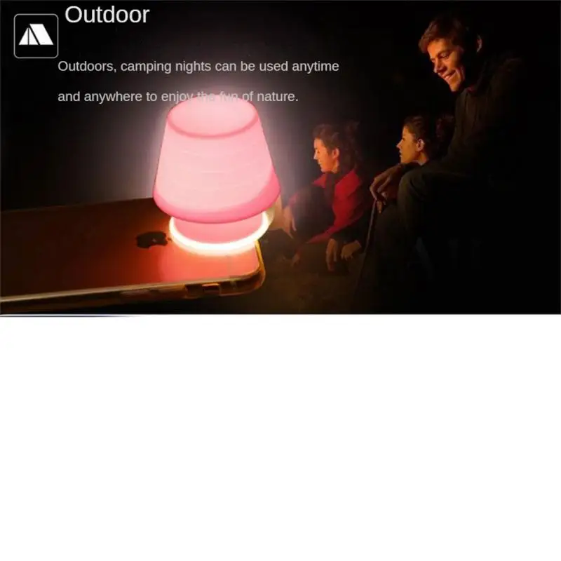 Small Night Lamp Gift New Strange Portable Auxiliary Lighting Creative Lighting Lamps Mobile Phone Lamp Mobile Phone Holder