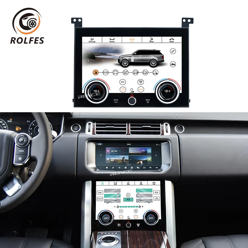

ROLFES New Air Conditioning LCD Display Panel Touch Screen For Range Rover Vogue Second Generation 2 2013-2017 Dashboard Control