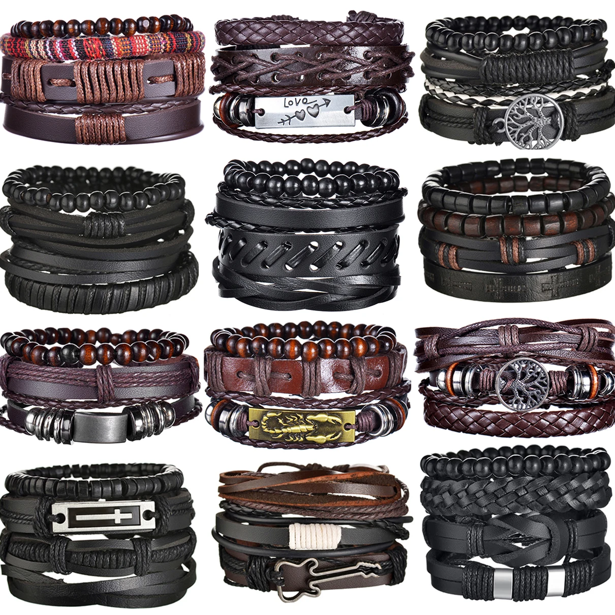 Leather Bracelets for Men