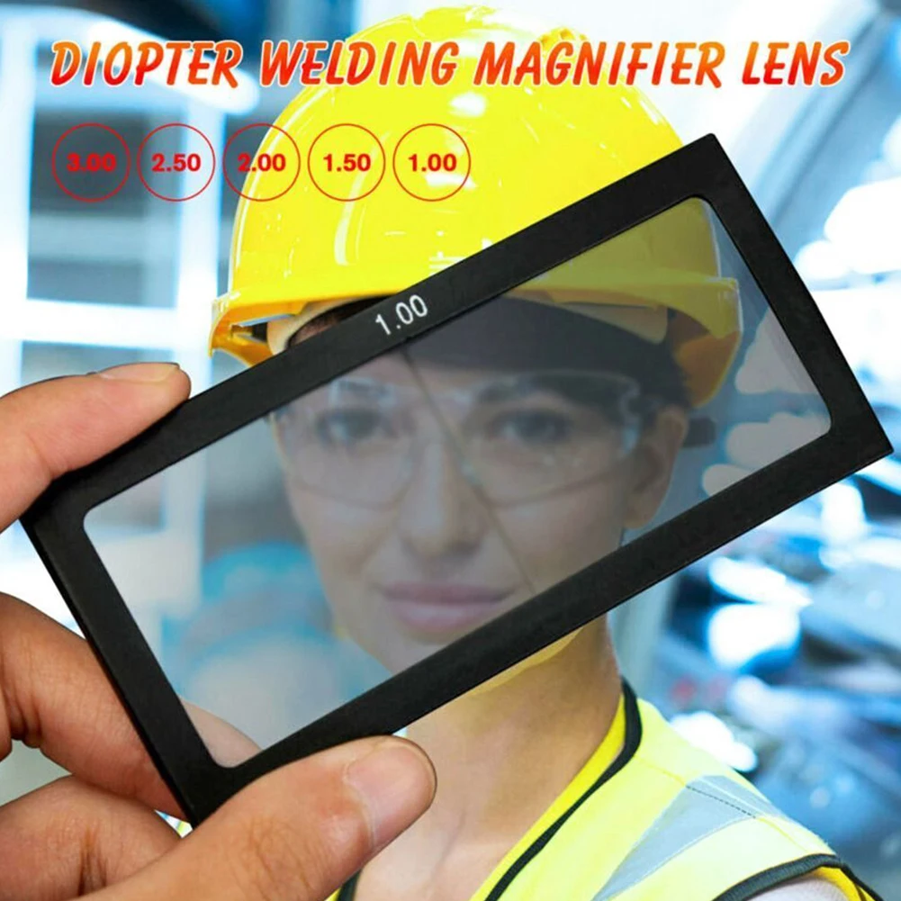 

Welding Diopter 0.75-3 Welding Lens Eye Protection Protective Glass Durable Welding Magnifier For Soldering Helmet