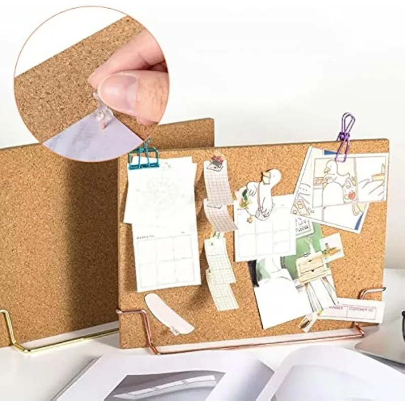 Craft Supplies 10 Pack Cork Sheets 3mm thick Cork Tiles Mat 12x8 Inch for Wall Decoration Party and DIY Crafts