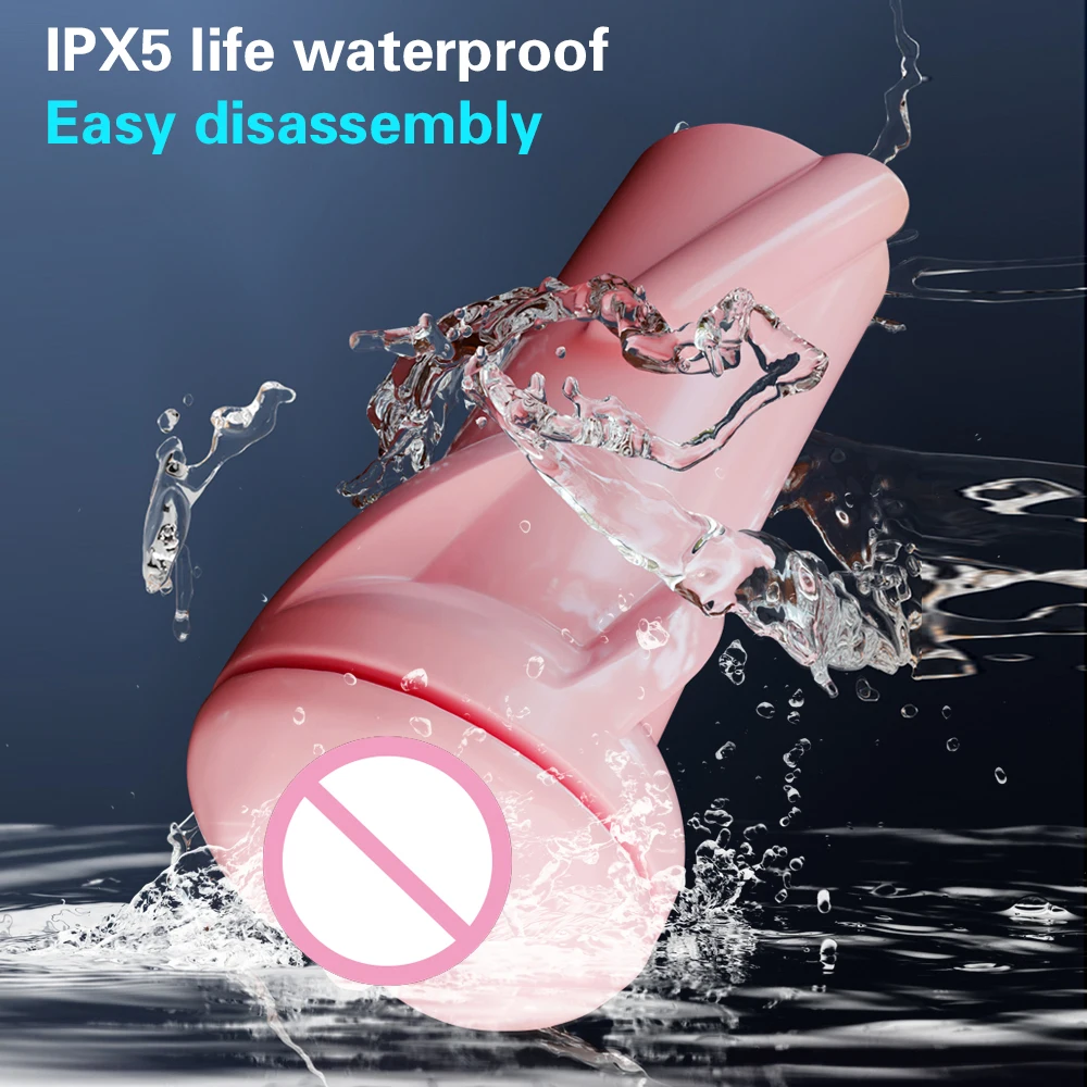 Male Masturbator Cup Automatic Vibration Masturbation Equipment Machine Sex Toys For Men