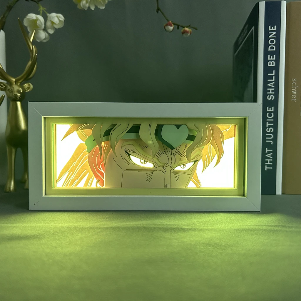 Anime Led Night Light Box Bizarre Adventure Di Jojo Per Hoom Decor Lamp Per La Camera Dei Bambini Regali Per Bambini Manga Lightbox Jojo Dio