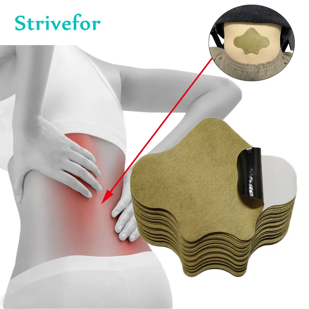 

40pcs Self-heating Lumbar Spine Pain Relief Sticker Arthritis Moxibustion Medical Plaster Back Neuralgia Ache Herbal PatchBT0454