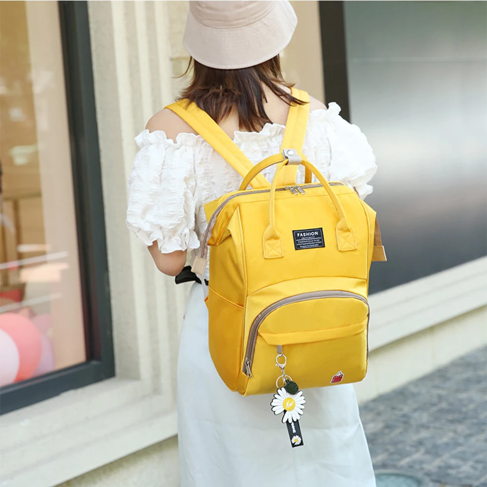 

Diaper Bag Backpack Large Capacity Maternity Nappy Bag for Outdoor Travel Stroller Hanging Bag Nursing Backpack Baby Care
