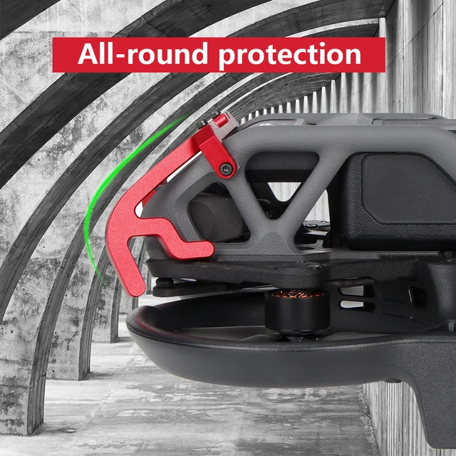Gimbal Camera Aluminum Alloy Anti-collision Bar for DJI Avata Combo Drone  Gimbal Bumper Protector Gimbal Lens Bumper Accessories