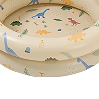 Piscine gonflable bébé rétro sauter piscine famille Style mignon piscine d'eau épaissie 4