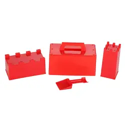 4x Sand Castle Mould Ski Supplies Birthday Gifts Snow Building Block