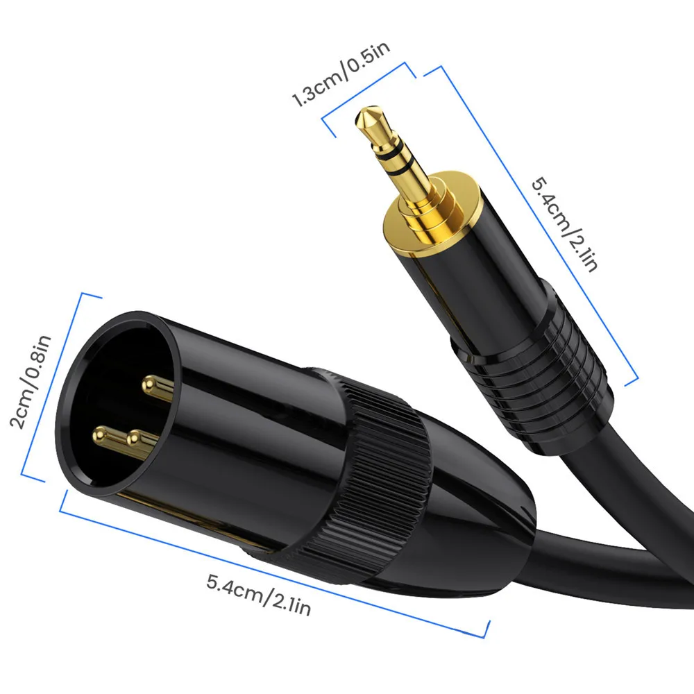 TRS ׷ -XLR  ̺, , , º, Ʈ  ȣȯ , 3.5mm-XLR, 3.5mm (1/8 ġ)