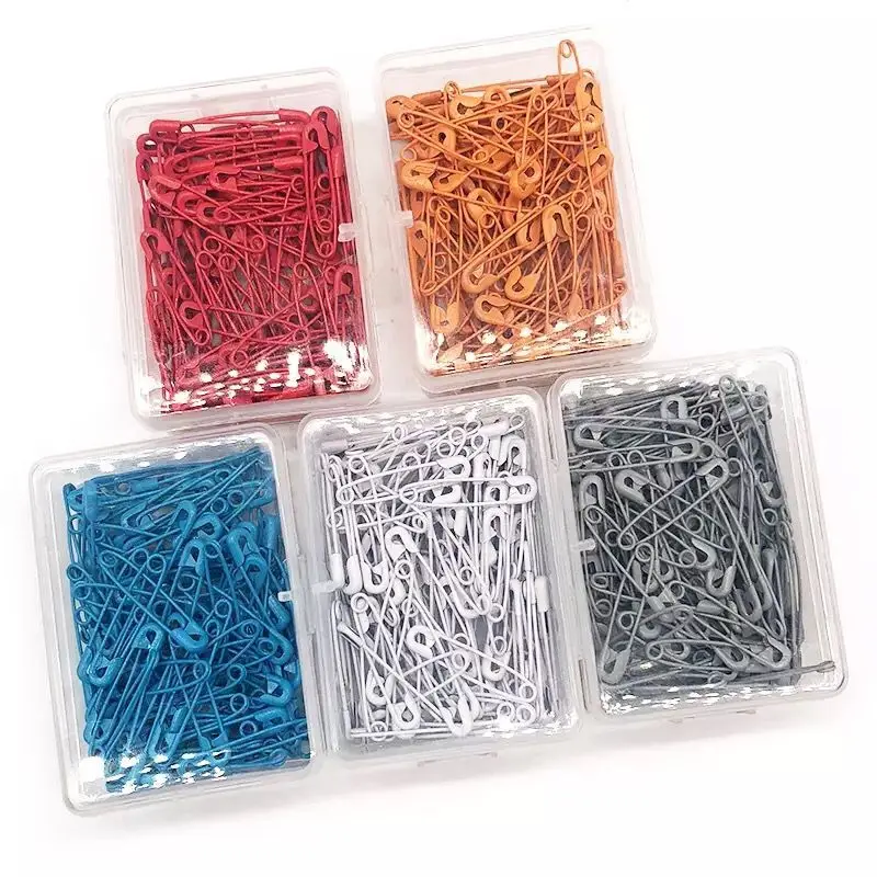 150PCS Small Colored Safety Pins Safety Pin Safety Pins for Kids Stitch  Holders with Storage Box for Crafts Sewing Jewelry Home - AliExpress