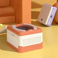 Potty Training Toilet for Kids Children's Solid Color Portable Folding Car Emergency and Outdoor Activities Toilet Toilet 1