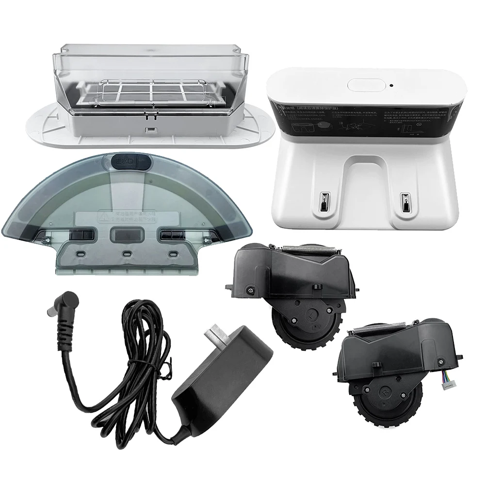 

Brush Cover Wheel Charger Dust Box Water Tank for 360 S6 Robotic Vacuum Cleaner Spare Parts Accessories