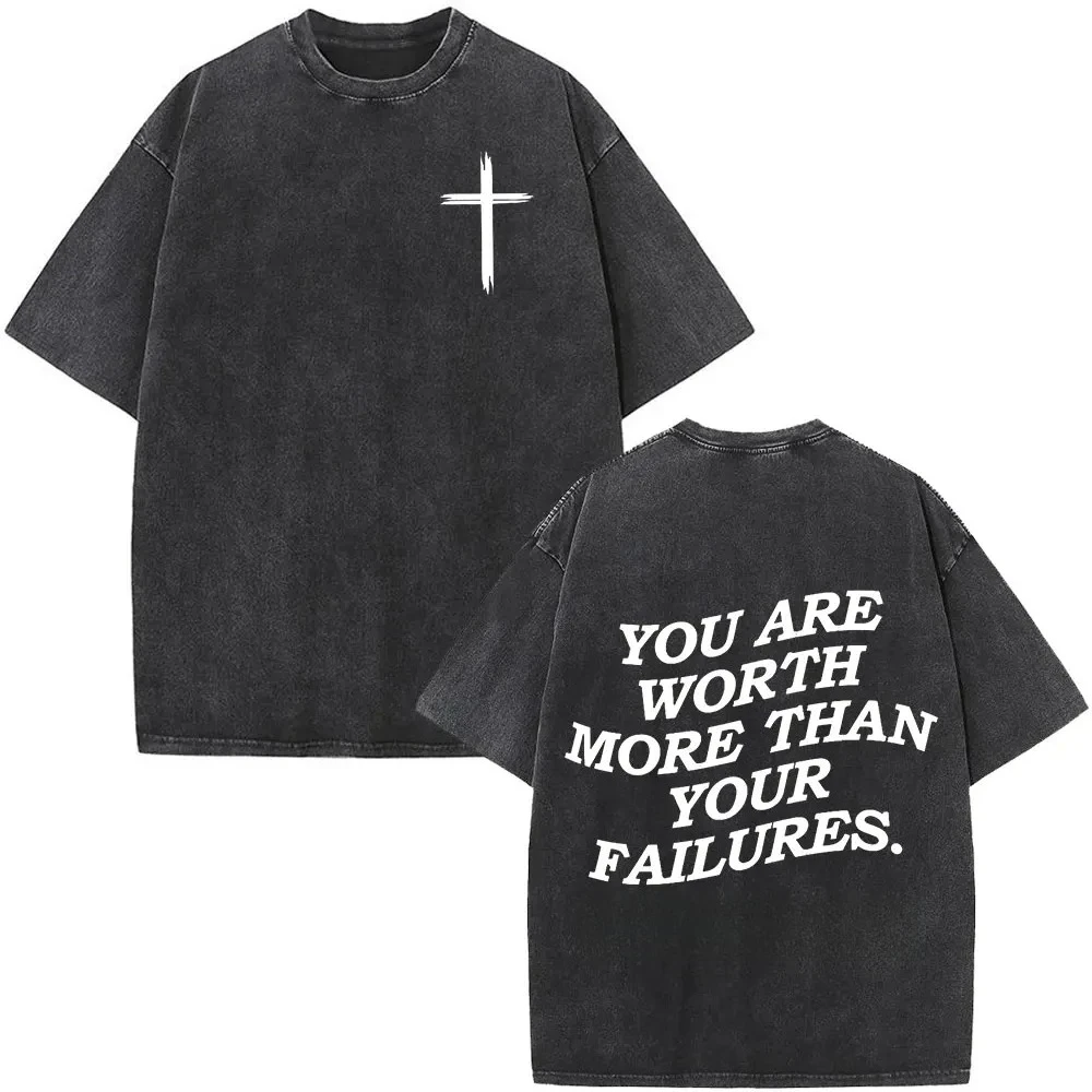 Faith Over Fear T-Shirt - Fit Example