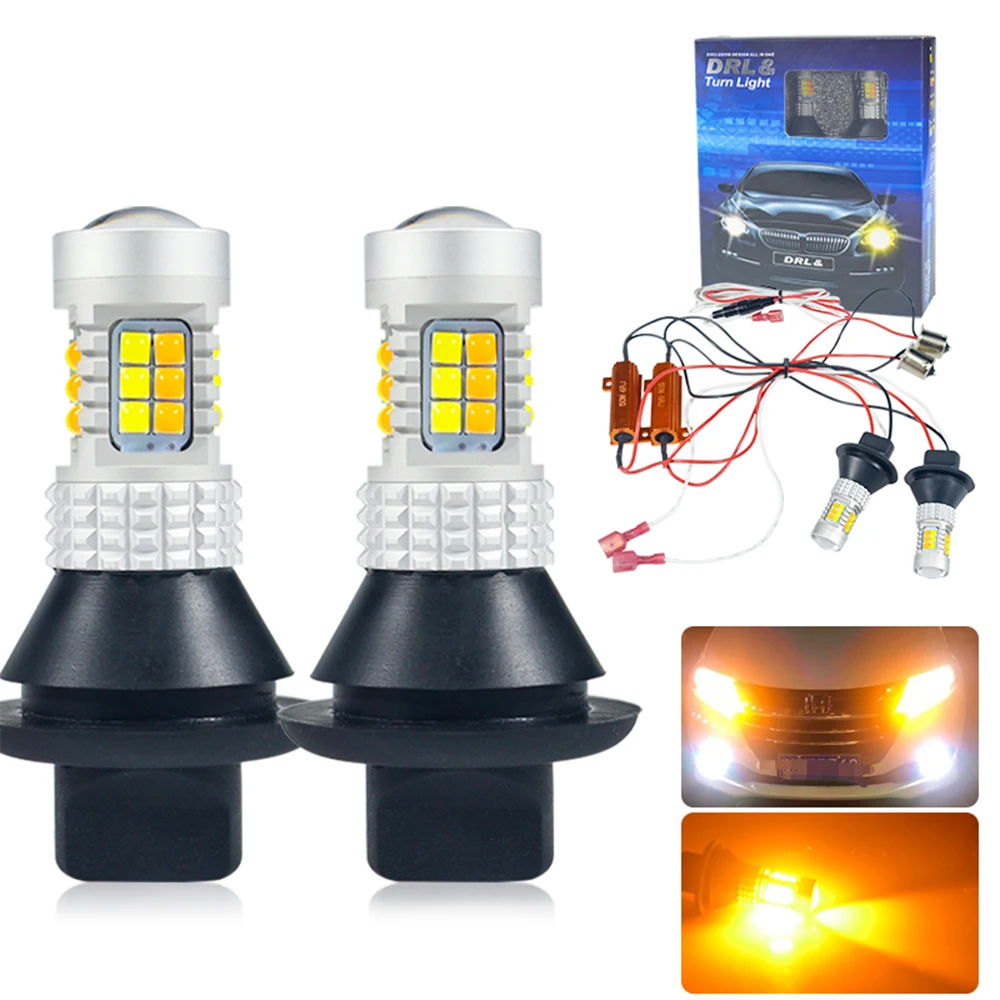 Canbus 1156 Led Luci Di Guida Per Auto Ba15S P21W Led Py21W Led Indicatore Di Direzione T20 7440 Led Luce Di Retromarcia 3156 T25 Led Tailight