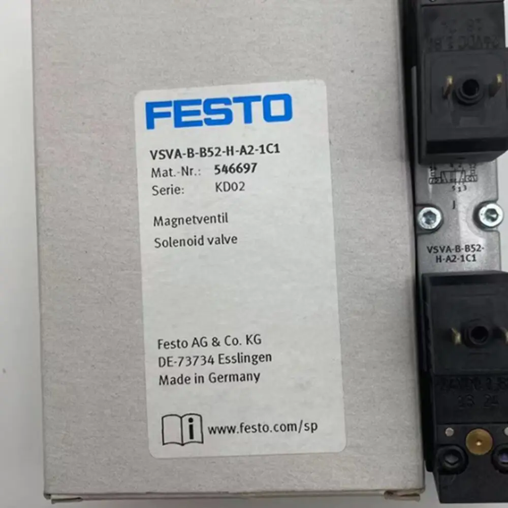 

Новый электромагнитный клапан FESTO VSVA-B-B52-H-A2-1C1 546697