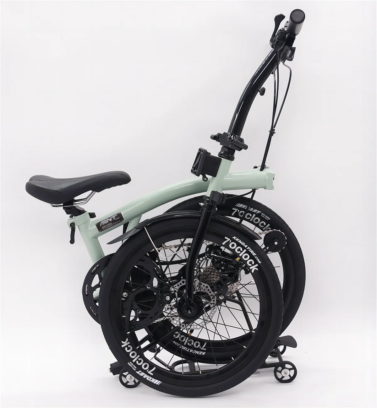 【しんさん様】mint bike mint t9b 9速 折りたたみ自転車 ミントカメレオン折りたたみ自転車、9スピード自転車