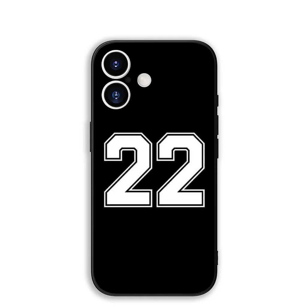 Sports-Themed Lucky Number Phone Case Cover