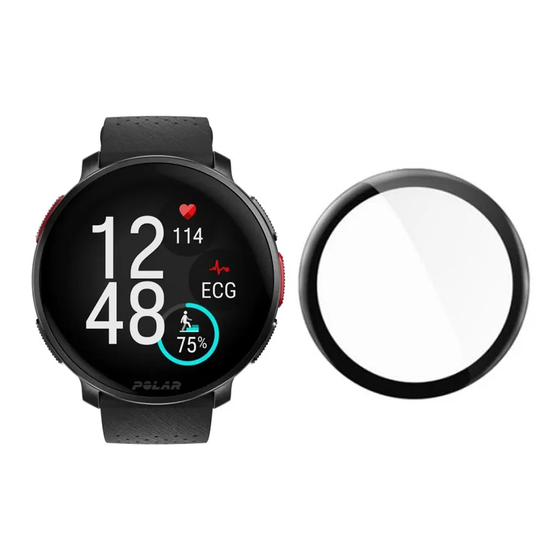 Pellicola Protettiva Trasparente Con Bordo Morbido Curvo 3D Smartwatch Full Cover Per Polar Vantage V3 Watch Screen Protector Accessori Intelligenti