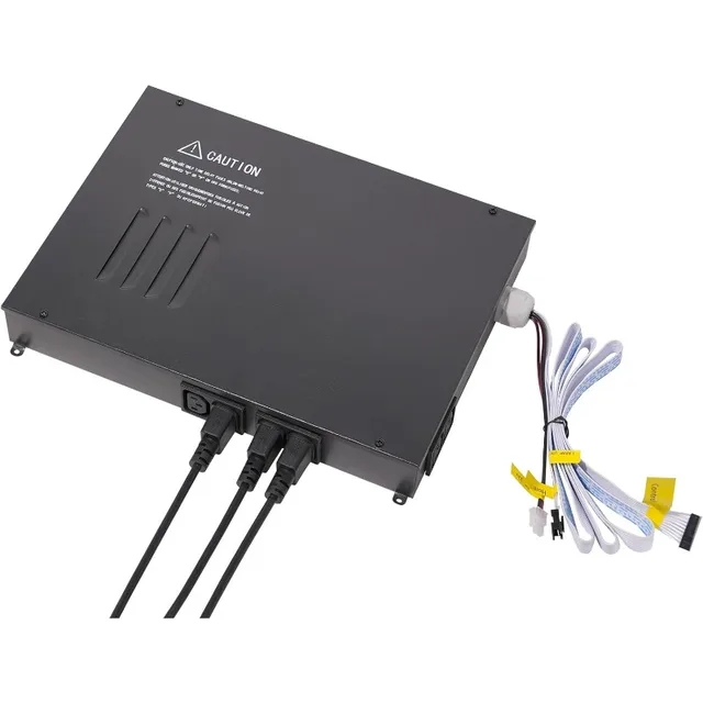 กล่องควบคุมไฟฟ้าสำหรับห้องซาวน่า พร้อมแผงควบคุมดิจิตอล และหัววัดอุณหภูมิ 1