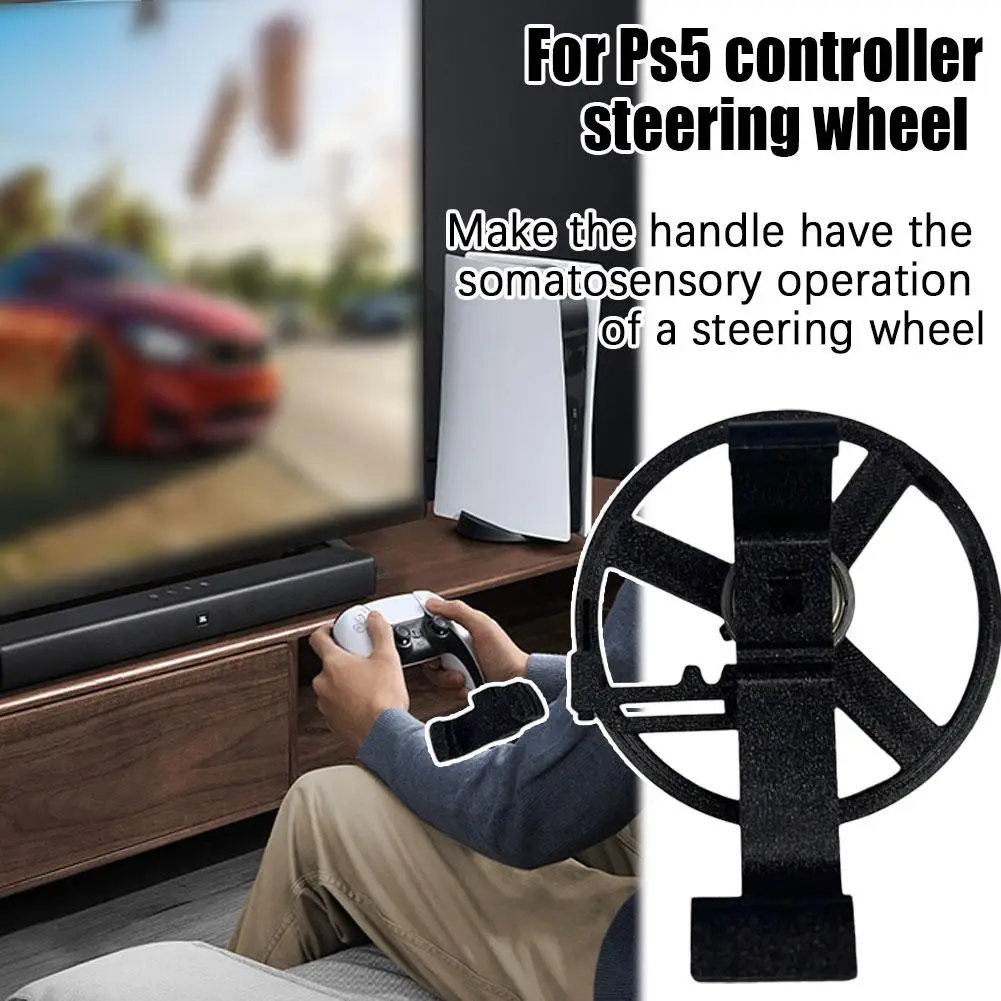 

Mini Steering Wheel For PS5 /PS5 Slim Game Controller Auxiliary Replacement Accessories 3D Printing Wheel Modification Kit P7Z8