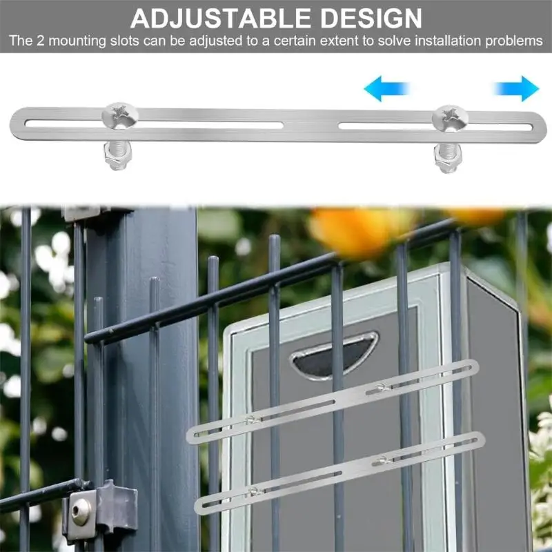 94PC Set of 4 Sturdy Practical Mailbox Fence Fixtures For Hassles Easy Setups