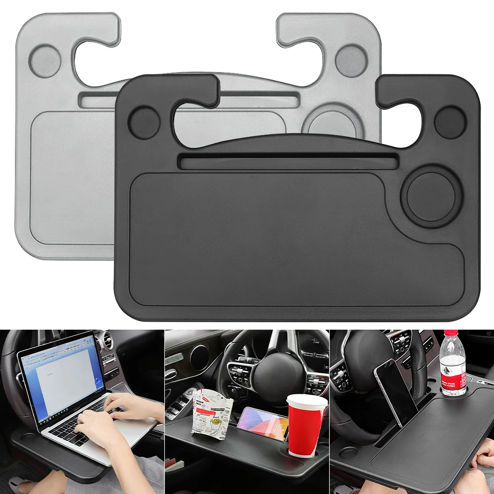 Th Portable Auto Schreibtisch Laptop Computer Tisch Lenkrad Essen Trinken  Arbeit Halter Sitz Tablett Stand (1pcs)