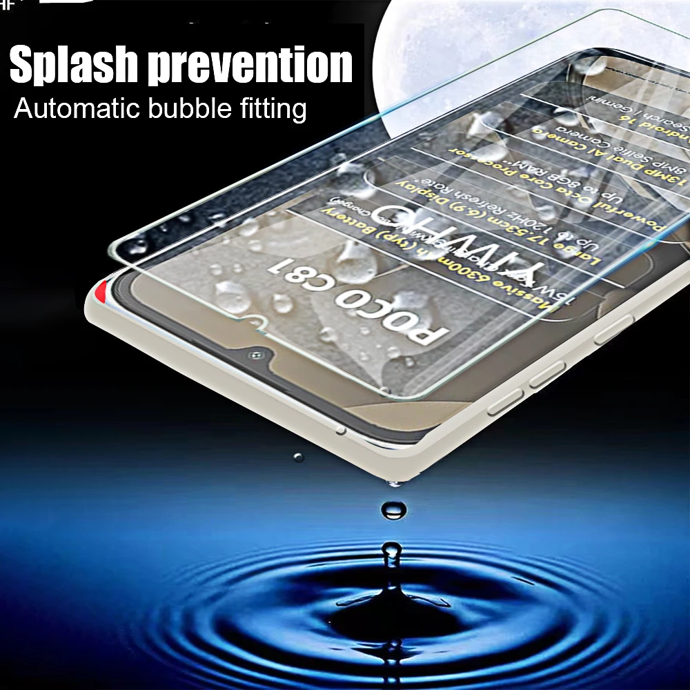4-Pack Tempered Glass Screen Protectors - Durable Front Cover Protection
