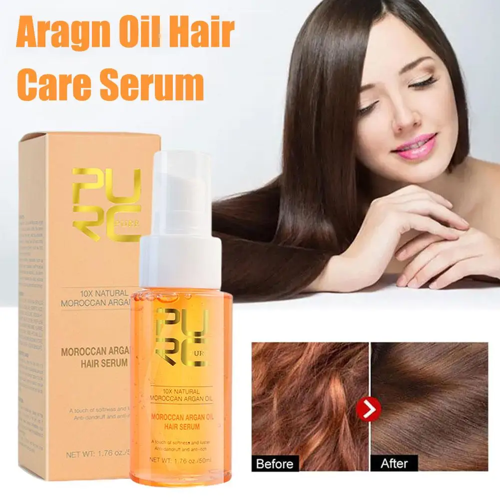 

Morocco Argan Oil Hair Serum Anti-Dandruff Scalp Treatment Conditioner Hair Oil Smoothing Dry Frizz Hair Damaged Care Repai V9E0