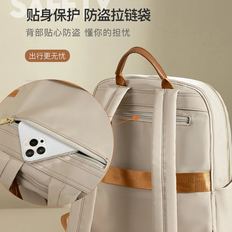 Female Portable Backpacks Fashion Hand-held Travel Backpack for Women 15