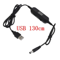 Universal Adjustable Output Voltage USB Converter Cable (USB 1.3m)