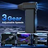 Ultra Powerful Mini Turbo Jet Fan - 130,000 RPM, 4000mAh Rechargeable Battery, High Speed Brushless Motor for Home and Office Cl 2