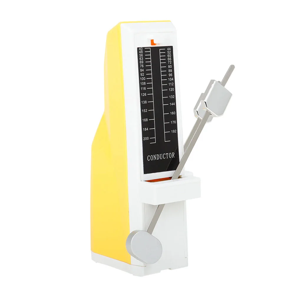 

Guitar Metronome Bell Ring Piano Violin Rhythm Mechanical Pendulum Metronome Traditional Metronome With Audible Click