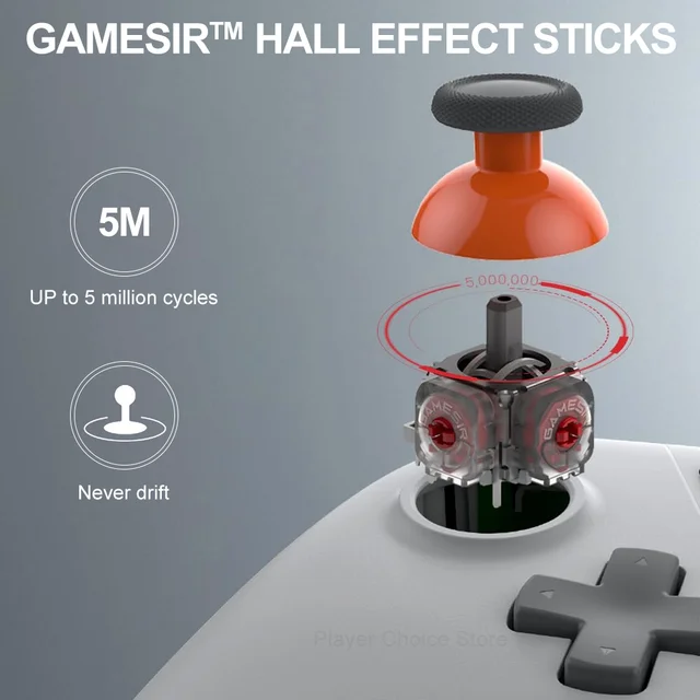 Gamesir Switch 2 Controller Gamepads PC Nova Lite Controle for Nintendo Switch 2/1 Steam Android iOS Phone Hall Effect Joystick 5 Gamesir Switch 2 Controller Gamepads PC Nova Lite Controle for Nintendo Switch 2/1 Steam Android iOS Phone Hall Effect Joystick 5