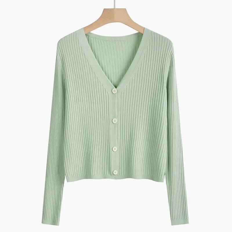 2023 New Wind Lce Hemp Knitted Sunscreen Lce Silk Knitted Cardigan Women Outwear Short Small Shawl Thin Summer Long Sleeve Coat