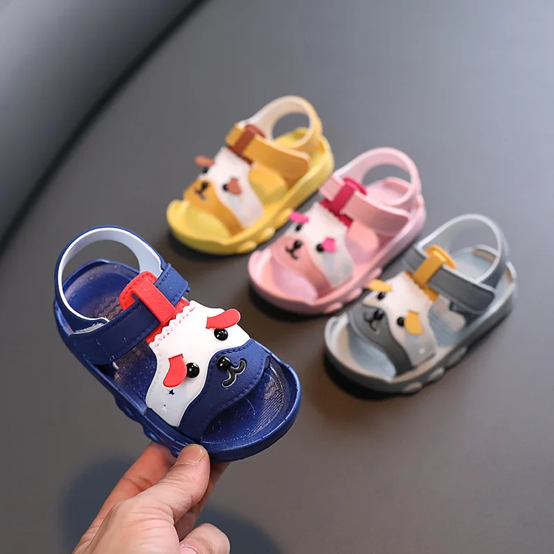 

Summer Children's Shoes Animal Print Baby Toddler Shoes Toddler Sandals Soft Non-Slip Beach Sandals Breathable 1-2-3 Years Old