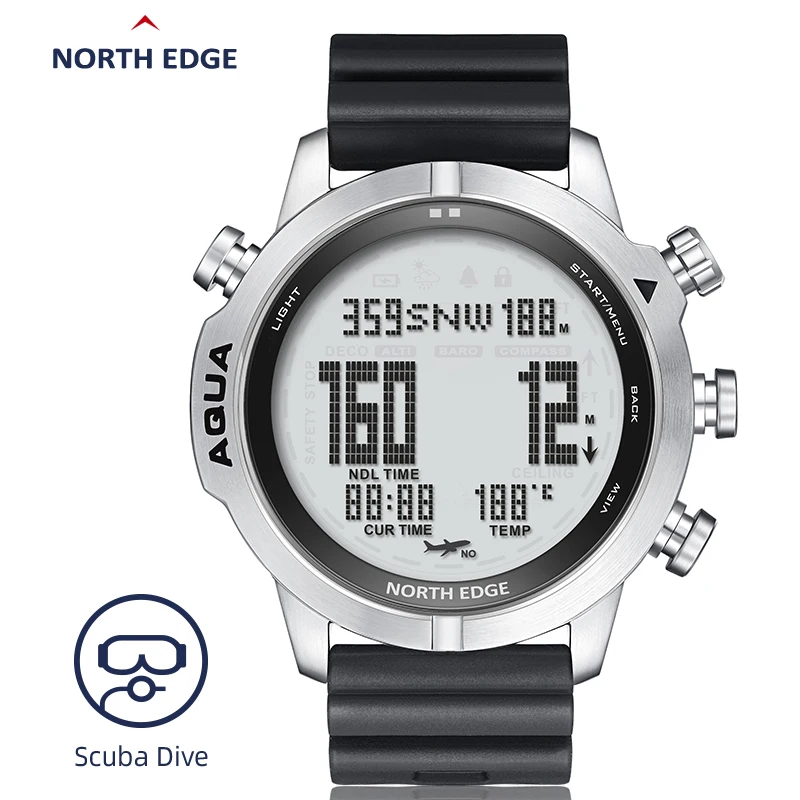 

NORTH EDGE 2023 New GPS Watches Men Sport Smart Watch HD AMOLED Display 50M ATM Altimeter Barometer Compass Smartwatch for Men