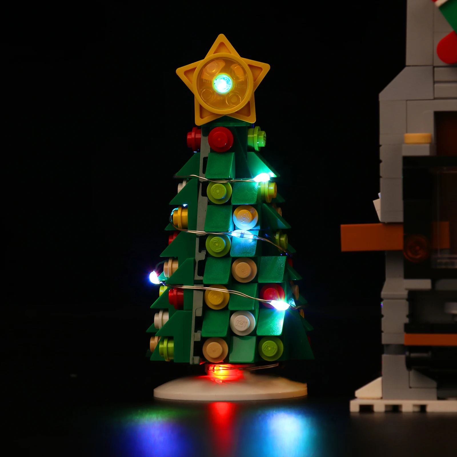 Vonado LED Music Edition Light Kit for 10275 Elf Club House Building Blocks Set (NOT Include the Model)  Christmas Gift 6
