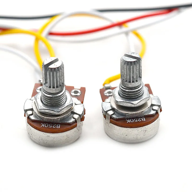 ジョイント シーシーバー セット Jazz Bass Wiring Harness Set, 2 Volume, 1 Tone, 2V1T, 047