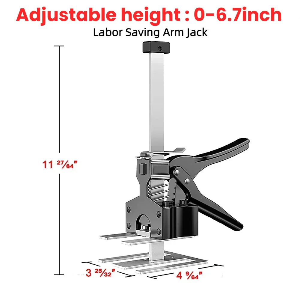 Furniture lifters jack Tools Labor saving arm jack 2 Pack for cabinets and wall tile Height adjuster