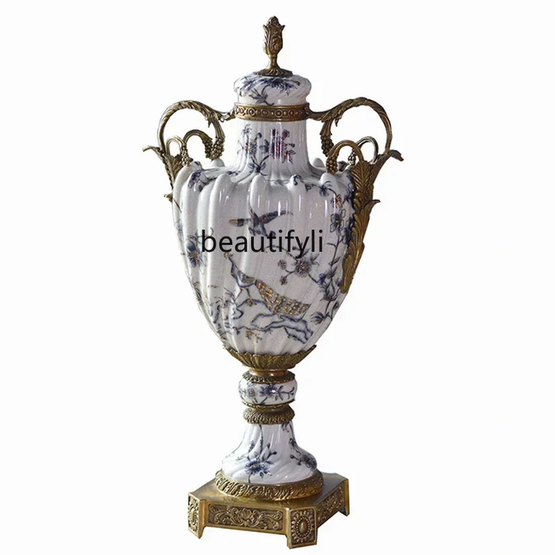 

European Model House Decoration American Living Room Hallway Decoration Villa Ceramic Crafts Decoration