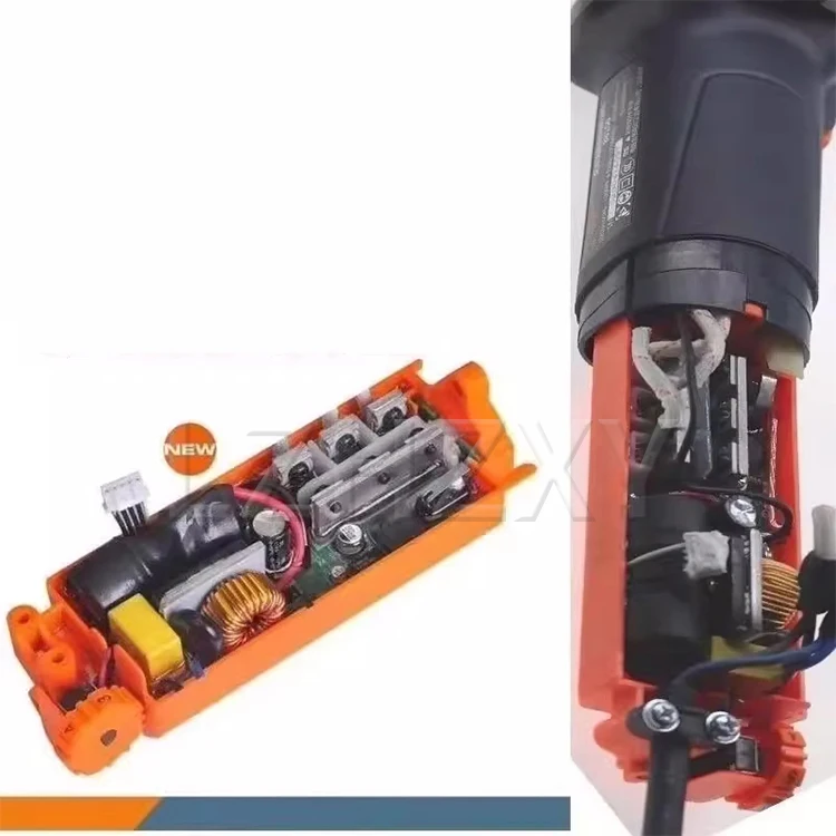 Next-Generation Brushless Angle Grinder 220V Handheld Slim-Handle Stone, Metal,