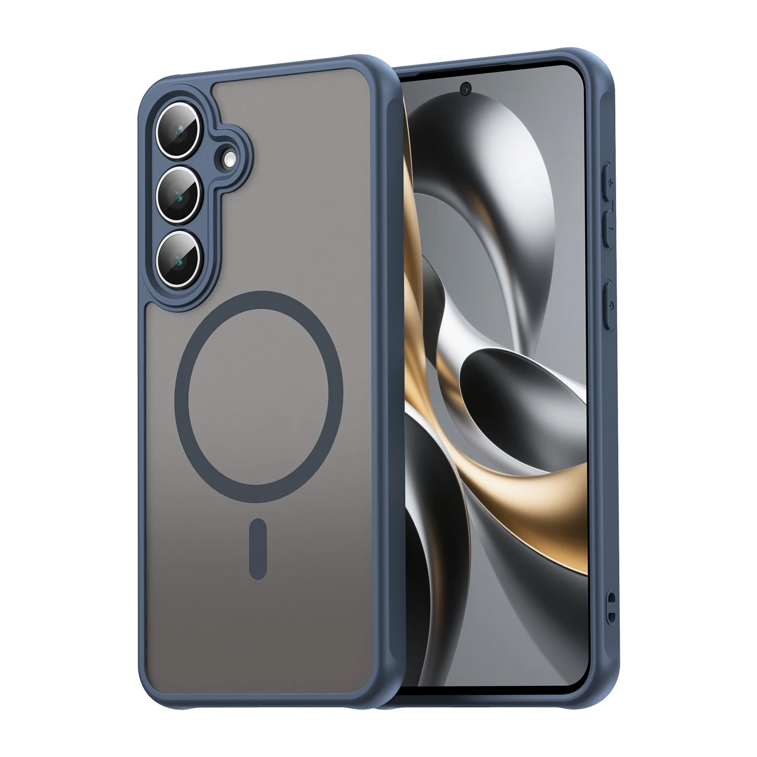 Enhanced Product Title:  
Durable Transparent Magnetic Wireless Charging Protective Back Cover