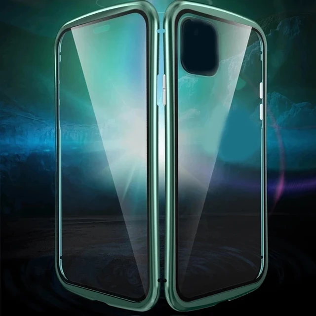 iPhone Magnetic Double Glass Protective Case 2