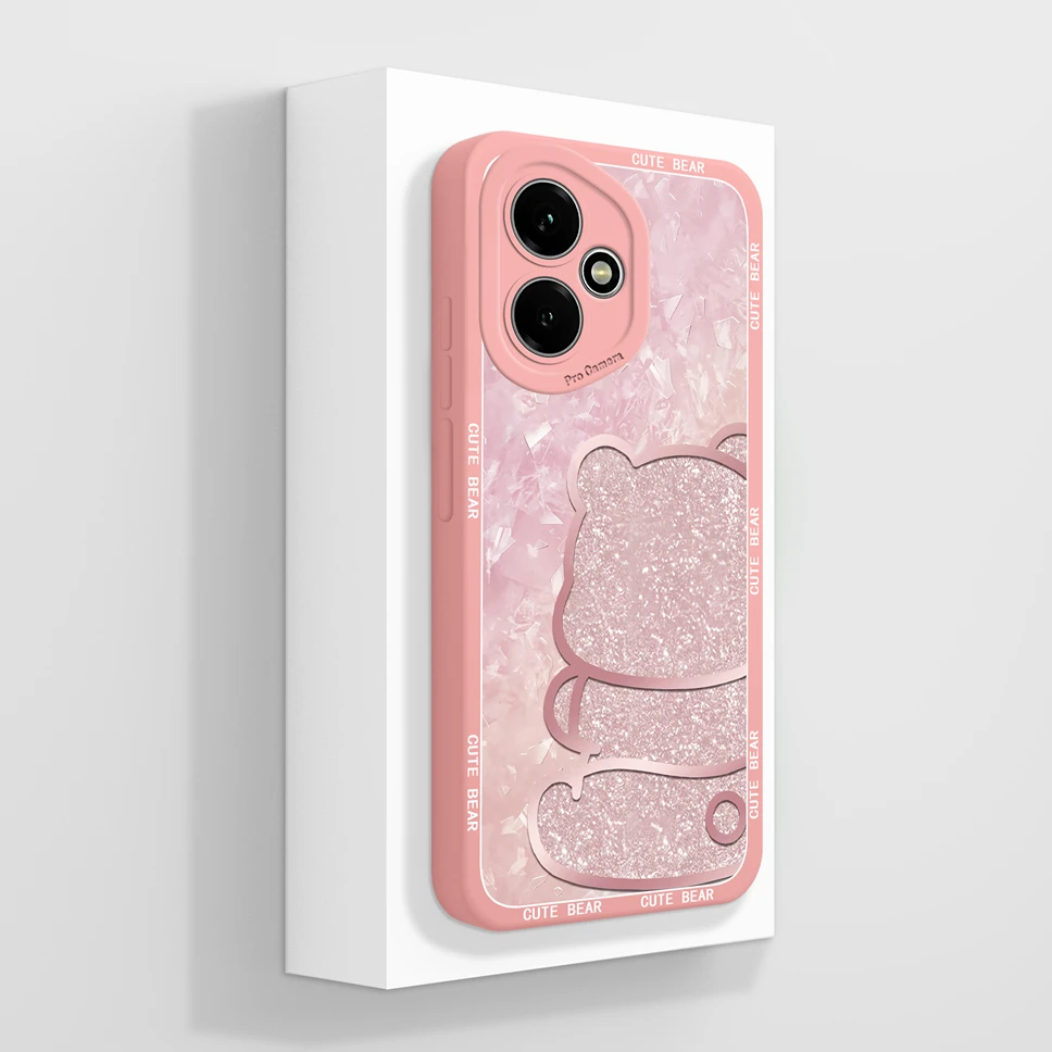 Cute Cat Pattern Soft Phone Case - High-Quality Shockproof Back Cover